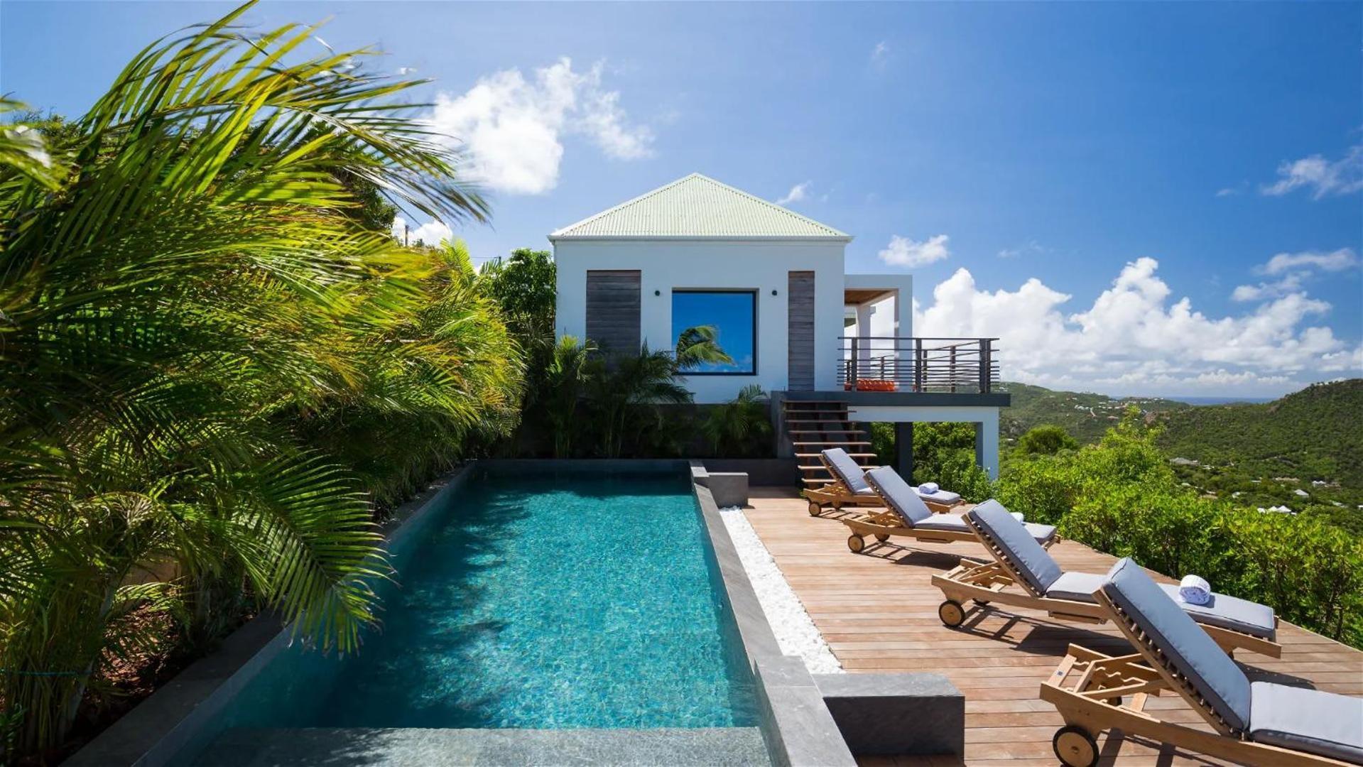 Luxurious 3-Bed Villa With Pool In Tranquil Vitet St. Barthelemy Exterior foto